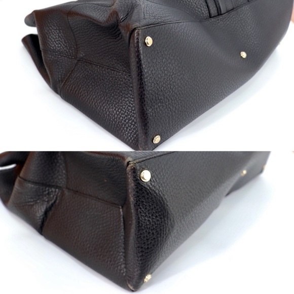 💎 Gucci 💎 Black Leather Tote - Picture 6 of 16